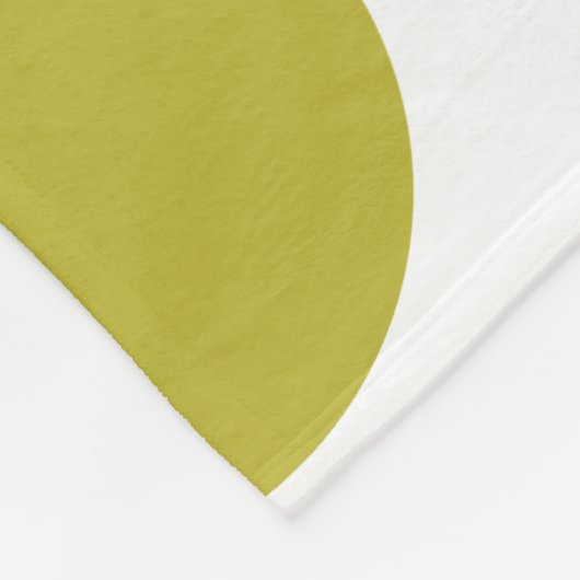 Couverture Polaire Green Polka Dots  (Coin)