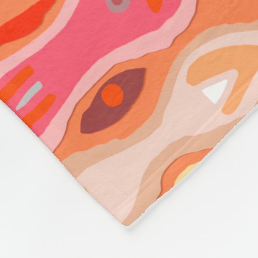 Couverture Polaire Greeshma ikat (Coin)