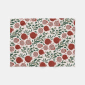 Couverture Polaire Grenade : Motif des grenades (Devant (Horizontal))