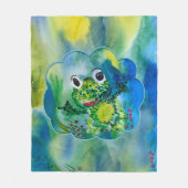 Couverture Polaire Grenouille (Devant)