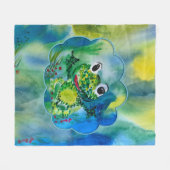 Couverture Polaire Grenouille (Devant (Horizontal))