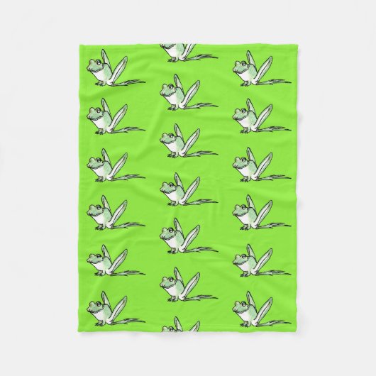 Couverture Polaire grenouille (Devant)