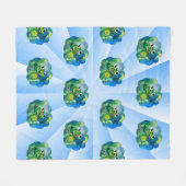 Couverture Polaire Grenouille (Devant (Horizontal))