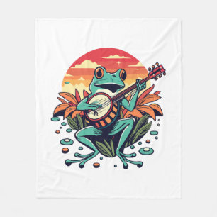Couverture Polaire Grenouille banjo