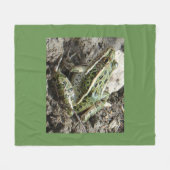 Couverture Polaire Grenouille léopard R3 (Devant (Horizontal))