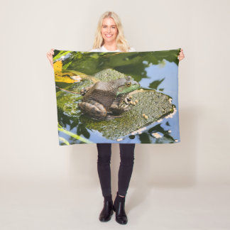 Couverture Polaire Grenouille - Vieux Coassement