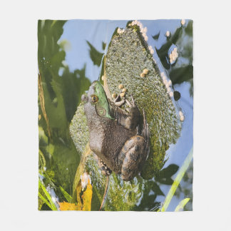 Couverture Polaire Grenouille - Vieux Coasseur