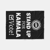 Couverture Polaire Grève Pour Le Vote De Kamala (Devant (Horizontal))