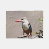 Couverture Polaire Grey-Headed Kingfisher (Devant (Horizontal))