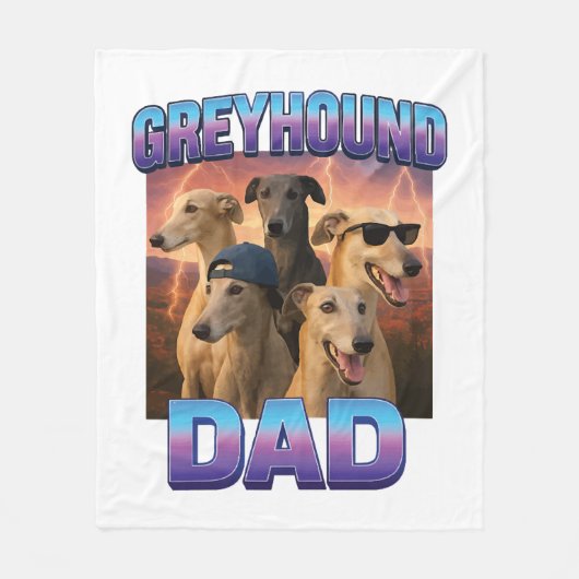Couverture Polaire Greyhound (Devant)