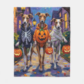 Couverture Polaire Greyhound Trick-or-Treating en costumes d'Hallowee (Devant)