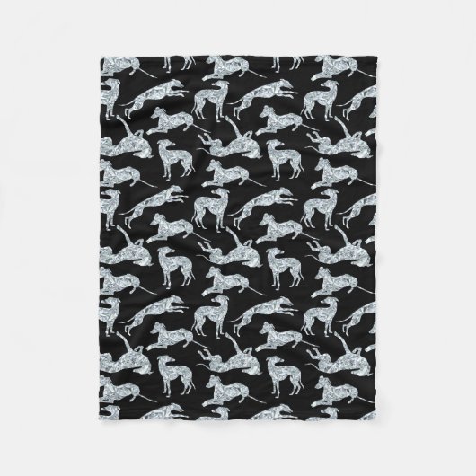 Couverture Polaire Greyt Diamond Greyhounds (Devant)
