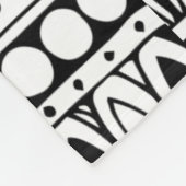 Couverture Polaire Griffonnage ethnique (Coin)