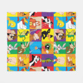 Couverture Polaire Grille de caractères LOONEY TUNES™ (Devant (Horizontal))