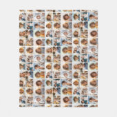 Couverture Polaire Grille de collage photo 15 - Motif partout (Devant)