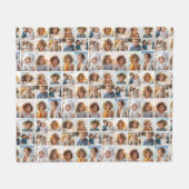 Couverture Polaire Grille de collage photo 15 - Motif partout (Devant (Horizontal))