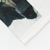 Couverture Polaire Grille multi moderne de photo avec des noms (Coin)