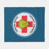 Couverture Polaire Grille | Patrouille de neige du mont Crumpit (Devant (Horizontal))