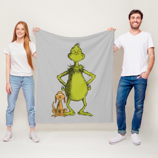 Couverture Polaire Grille | Position max. et Grinch (En situation)