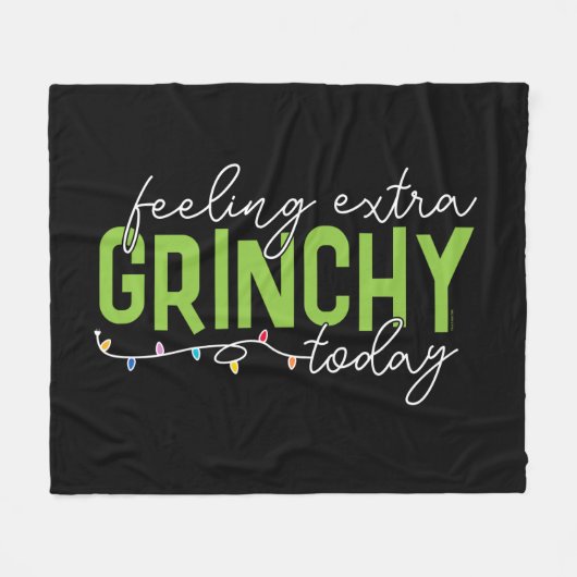 Couverture Polaire Grille | Sentiment De Grinchy Supplémentaire Aujou (Devant (Horizontal))