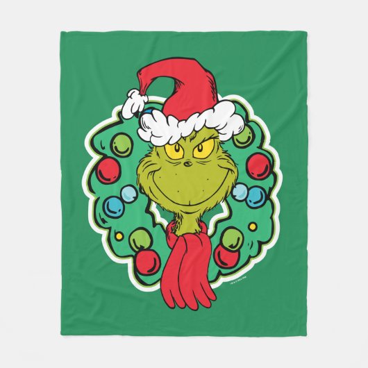 Couverture Polaire Grille | Vacances de Noël (Devant)