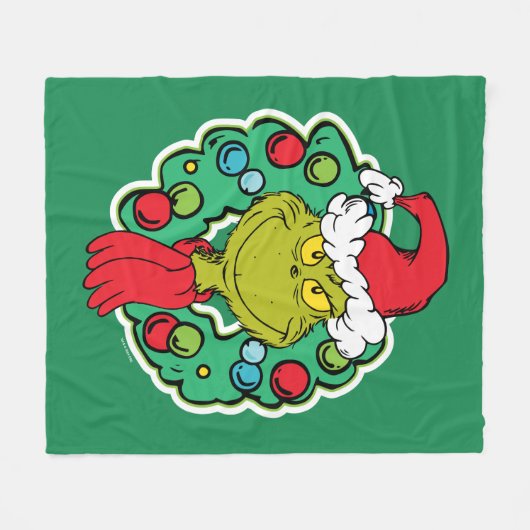 Couverture Polaire Grille | Vacances de Noël (Devant (Horizontal))