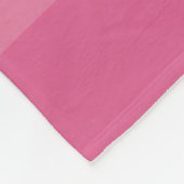 Couverture Polaire Grilles complexes en rose (Coin)