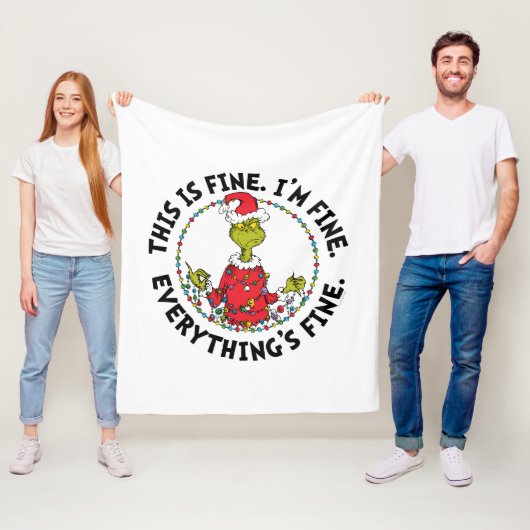 Couverture Polaire Grinch | Everything's Fine (En situation)