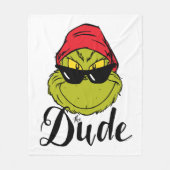 Couverture Polaire Grinch | Le Dude (Devant)
