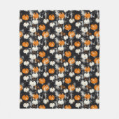 Couverture Polaire Gringe de citrouille (Devant)