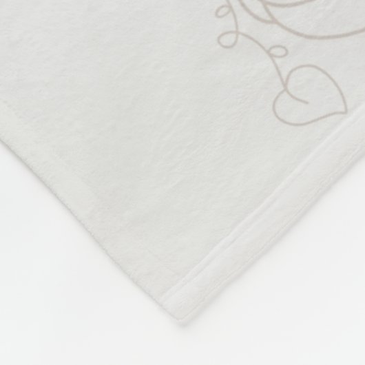 Couverture Polaire Gris Citrouille Tropical Botanique Automne été (Coin)