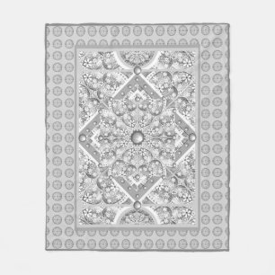 Couverture Polaire Gris dentée céramique