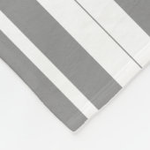 Couverture Polaire Gris et blanc (Coin)
