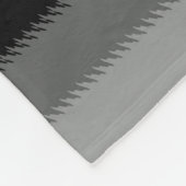 Couverture Polaire Gris noir Gris cendré blanc (Coin)