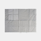 Couverture Polaire Gris numérique (Devant (Horizontal))