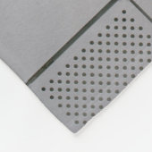 Couverture Polaire Gris numérique (Coin)