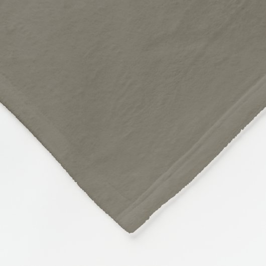 Couverture Polaire Gris orange moderne rayures automnales (Coin)
