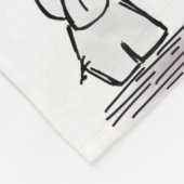 Couverture Polaire Gris personnalisé Chevron de jaune d'éléphant de (Coin)