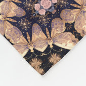 Couverture Polaire Gris rayonnant et Gras Brown (Coin)