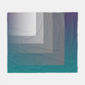 Couverture Polaire gris sarcelle violet (Devant (Horizontal))
