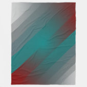 Couverture Polaire Gris turquoise de Bourgogne (Devant)