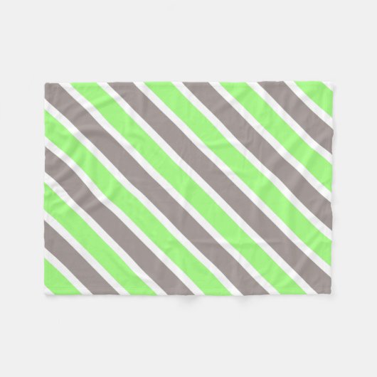 Couverture Polaire Gris vert moderne (Devant (Horizontal))