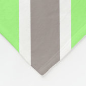 Couverture Polaire Gris vert moderne (Coin)