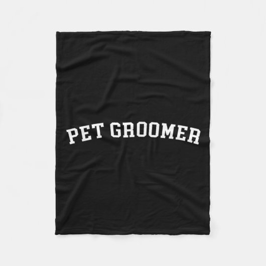 Couverture Polaire Groomer (Devant)