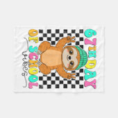 Couverture Polaire Groovy 67 Days Of School Funny 67 Students Peace S (Devant (Horizontal))