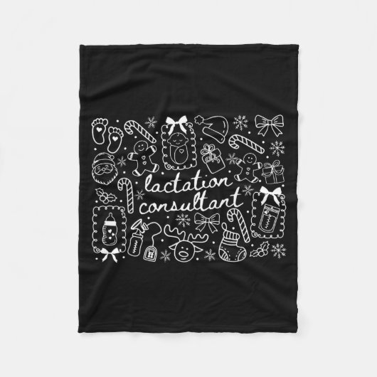 Couverture Polaire Groovy Coquette Lactation Consultant Breastfeeding (Devant)