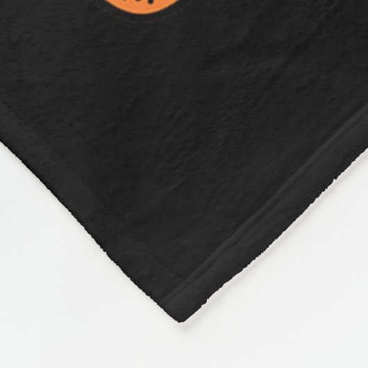 Couverture Polaire Groovy Halloween Vibes Costume Ghost Pumpkin (Coin)