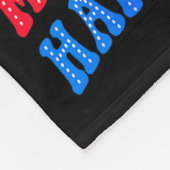 Couverture Polaire Groovy Merry Chrismukkah Happy Christmas Hanukkah  (Coin)