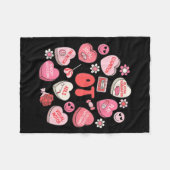 Couverture Polaire Groovy Occupational Therapy Valentine Ot Conversat (Devant (Horizontal))