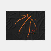 Couverture Polaire Groovy Sketll Womens Girls Sketll  (Devant (Horizontal))